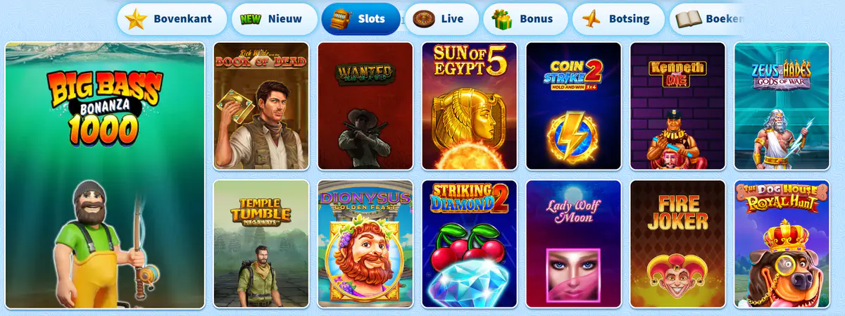kazeeno casino gokkasten
